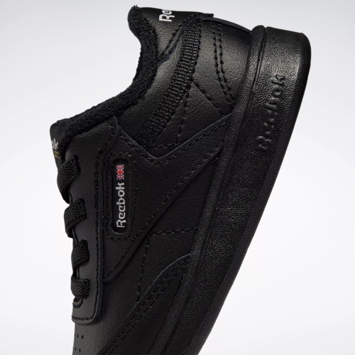 Zapatilla Reebok Club C Niños Negra