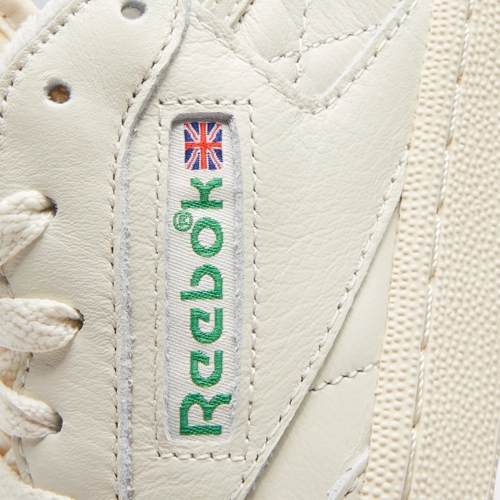 Reebok Club C Vintage 85 Athletic Shoe - Big Kid - Chalk / Alabaster / Glen  Green