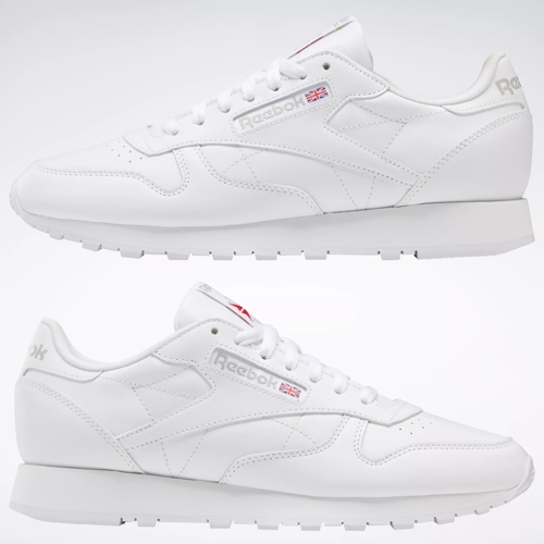 Reebok CLASSIC LEATHER White - FTWWHT/CBLACK/RADAQU