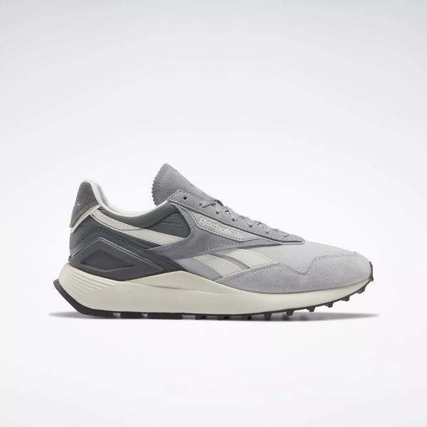 Grey cheap reebok shoes