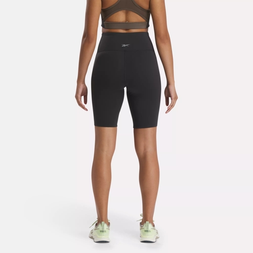 Reebok Women's Everyday High-Waisted Bike Shorts with Pockets