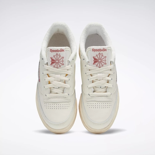 Tênis Reebok Club C 85 White Rose