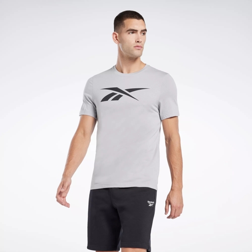 Reebok Graphic Vector T-Shirt - Pure Grey 3 | Reebok