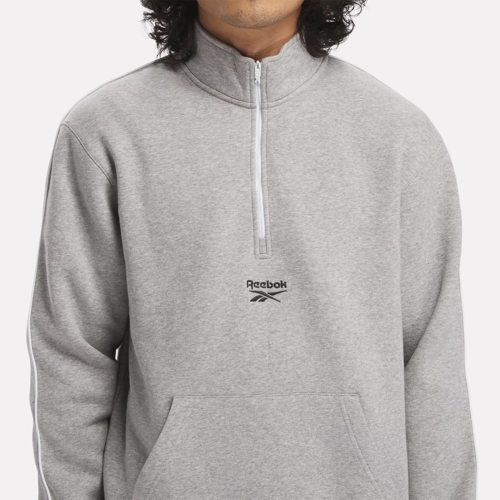 Reebok grey online sweatshirt