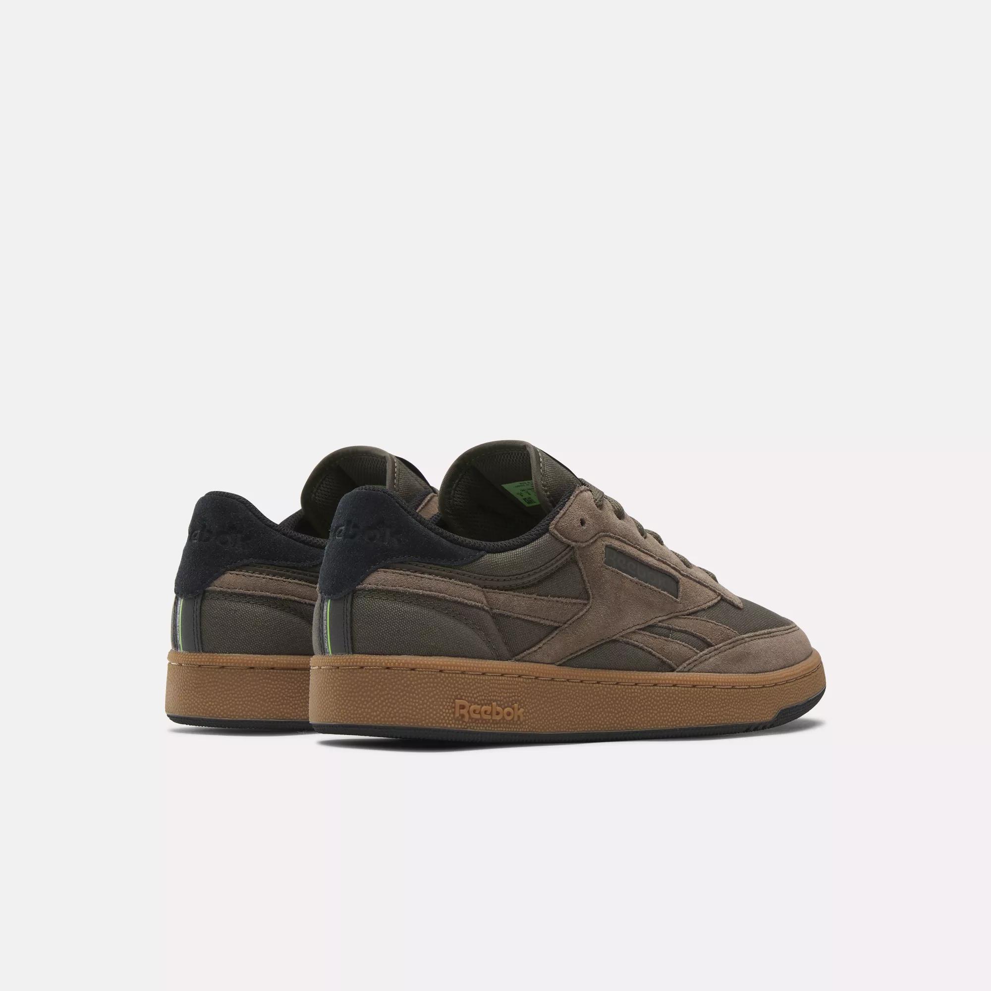 pude kredit Opmærksom Club C Revenge Men's Shoes - Grout / Core Black / Lime Slime | Reebok