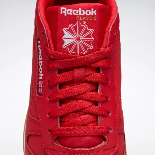 / Gum-03 / Leather Rubber | Shoes Red Classic Reebok White Vector - Reebok Ftwr