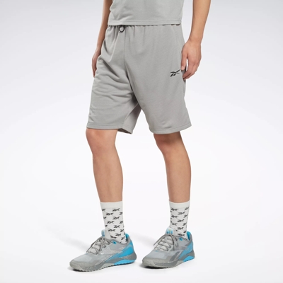 Workout Ready Mélange Shorts - Pure Grey 3 | Reebok