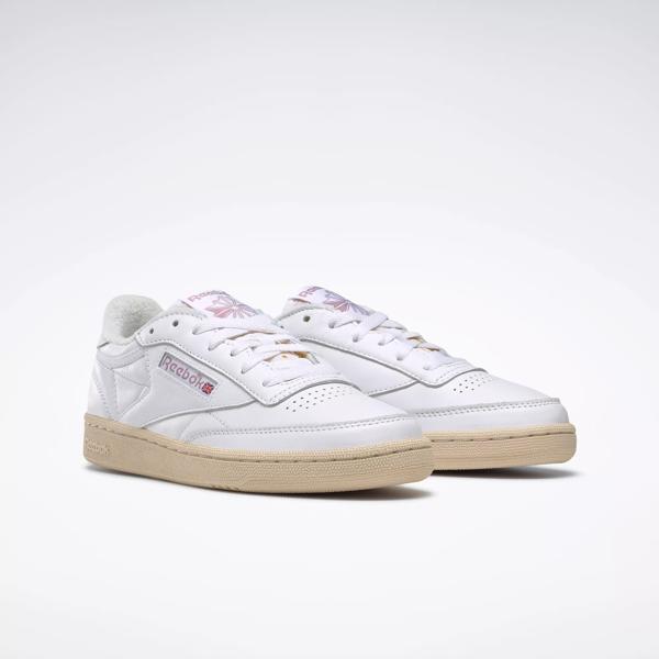 Club c 85 women tennis white outlet light grey gum sz 7