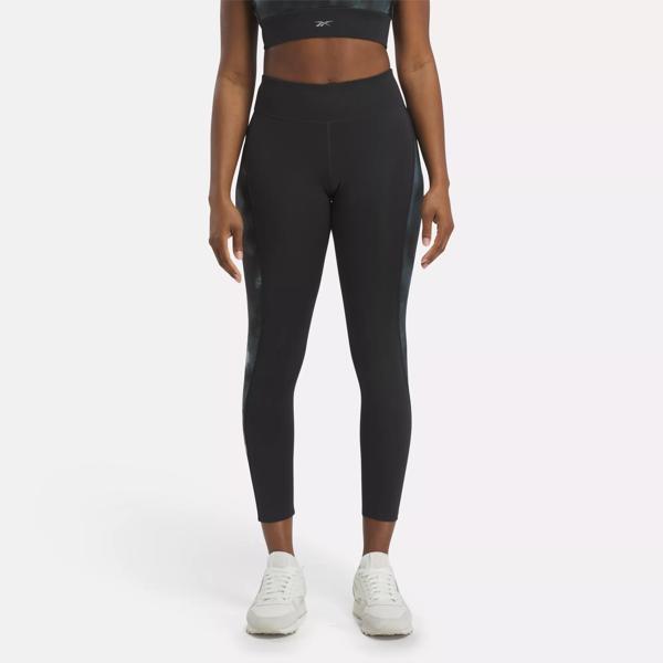 Mallas Reebok - Negro - Leggings Running Mujer, Sprinter