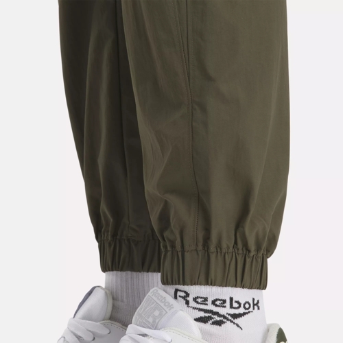 Reebok Classics High-Rise Leggings Women's Army Green Athletic Casual Pants  