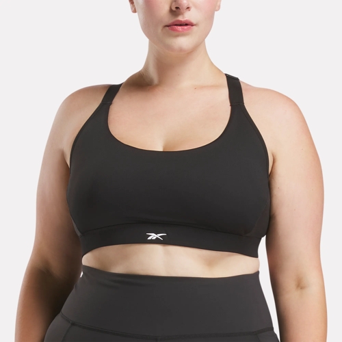 Lux High Impact Bra Plus Size Black Reebok