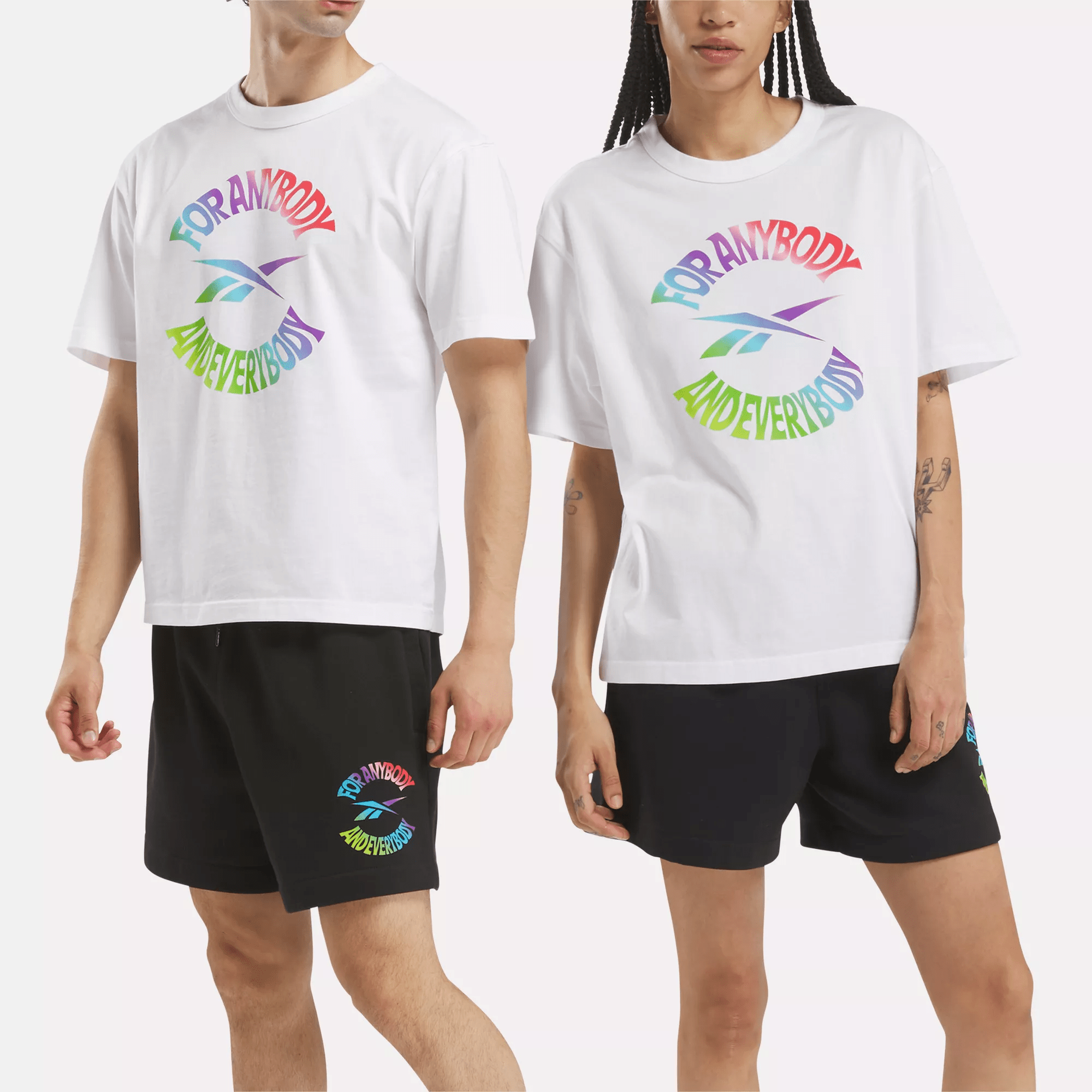 Shop Reebok Unisex Pride T-shirt In White