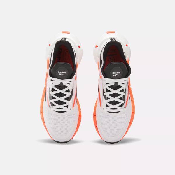 FloatZig 1 Shoes Ftwr White Orange Flare Core Black Reebok