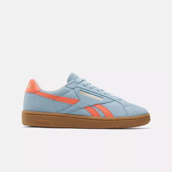 Reebok Women s Club C Grounds UK Shoes in Blue Size 8