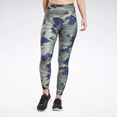 Girls Camouflage Printed Skinny Sports Leggings Fitness Workout