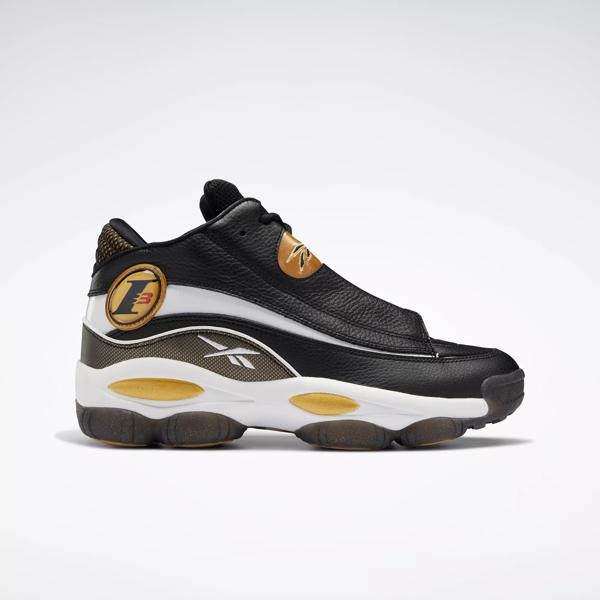 The Answer DMX Basketball Shoes - Core Black / White / Brass |