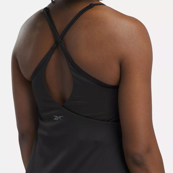 Lux Strappy Dress Black Reebok