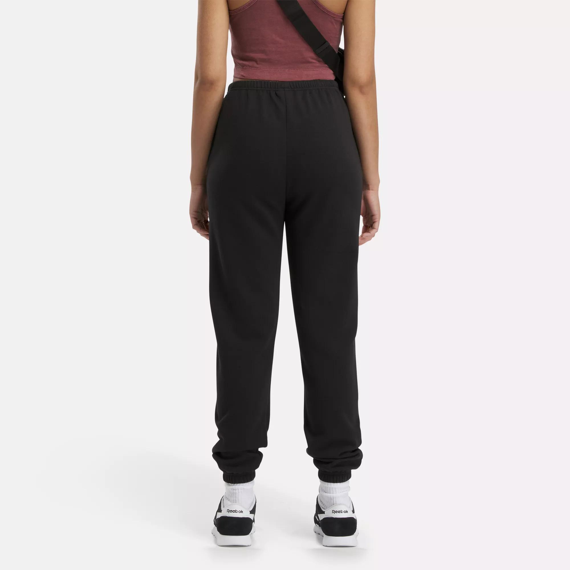 Reebok Women's Drawstring Waist Joggers with Pockets