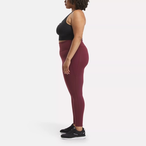 Reebok Lux High-rise Leggings (plus Size) 3x Sedona Rose : Target