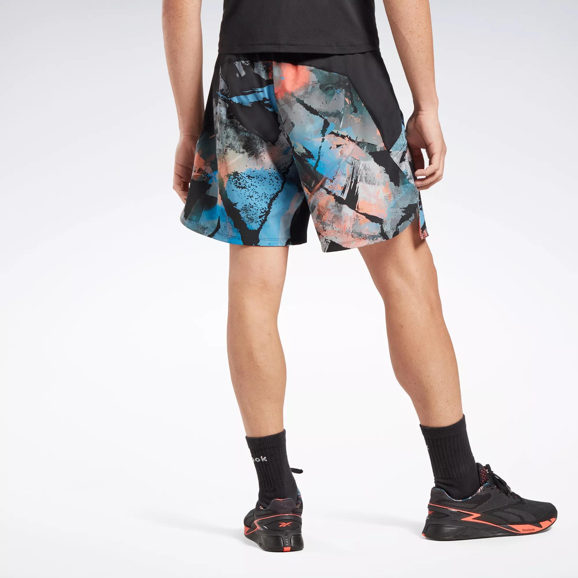 Reebok 3.0 Strength Vector / | Shorts - Blue Black