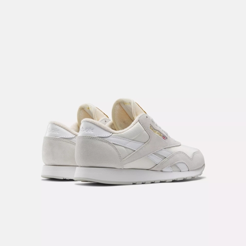 Reebok classic cheap nylon enfant argent