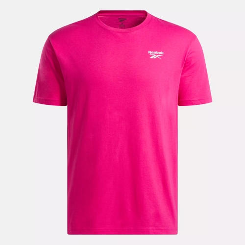 Classic Small Logo T Shirt Proud Pink Reebok