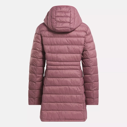 Long Glacier Shield Jacket - Dark Dusty Rose