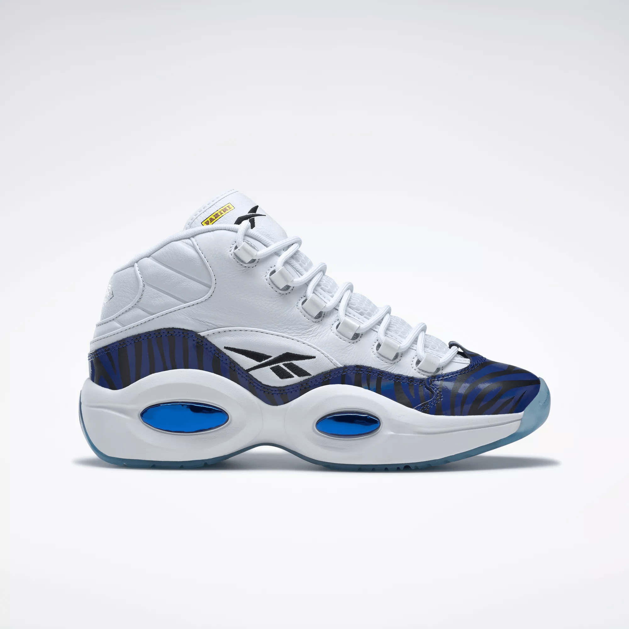Reebok Unisex Panini Question Mid Basketball Shoes In White