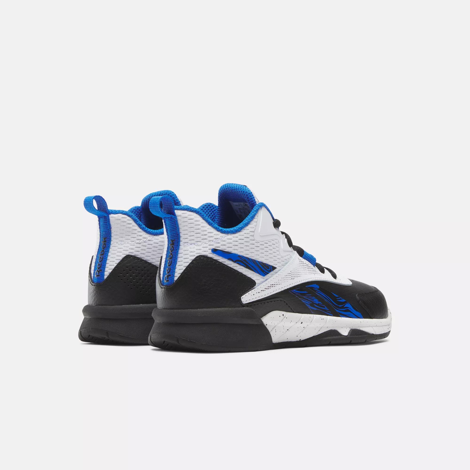 More Buckets Shoes - Preschool White Core Black Cobalt | Reebok