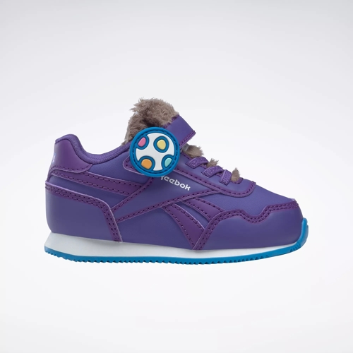 Peppa Pig Classic Jogger 3 1V Shoes - Toddler - Pushy Purple / Magic / Energy Blue | Reebok