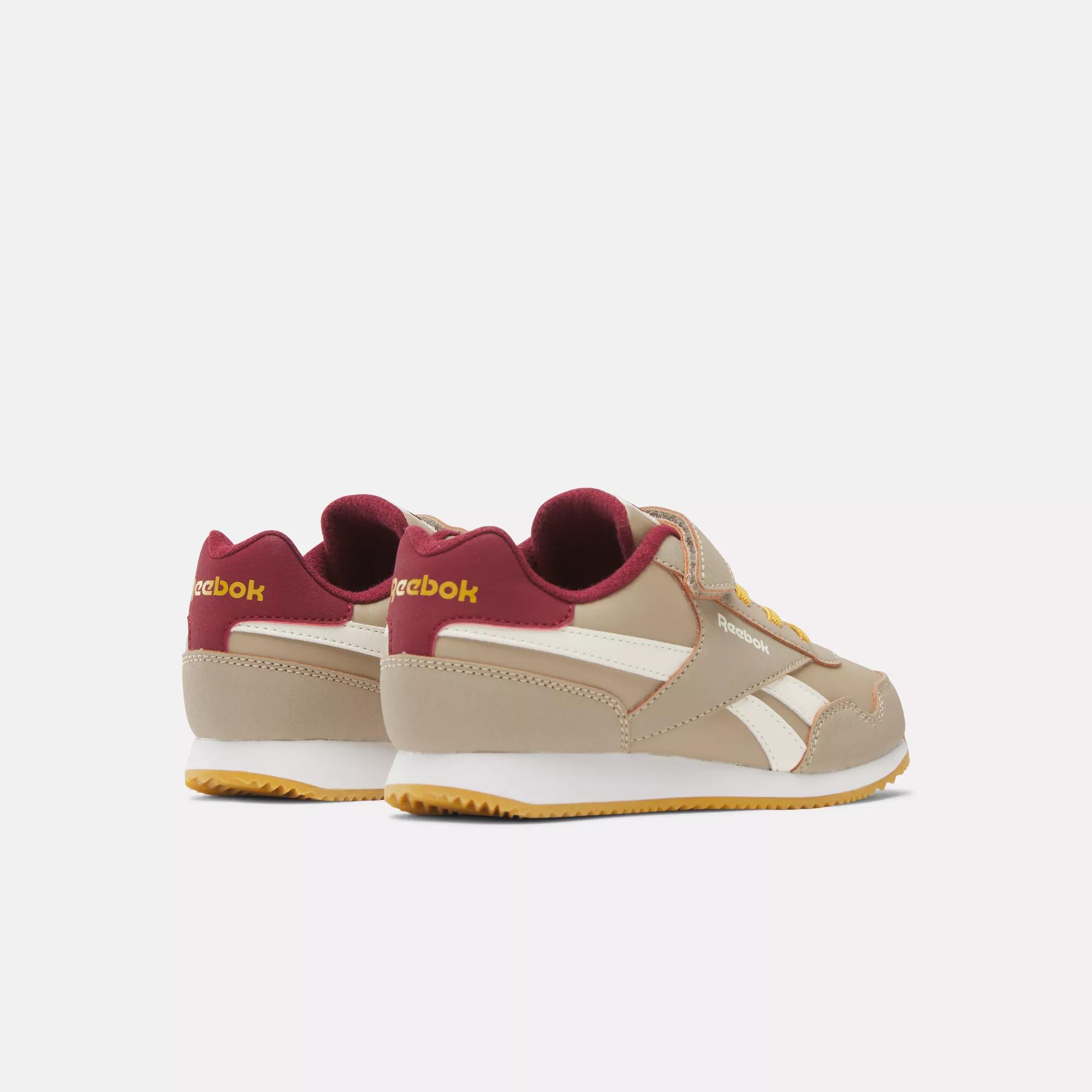 Royal Classic Jogger 3 Classic Retro Gold Burgundy / | Beige - Reebok Shoes Preschool / - Boulder