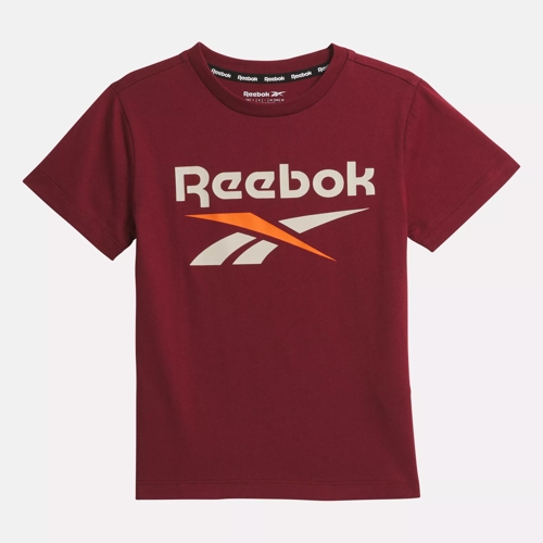 Magliette reebok bambino rosso online