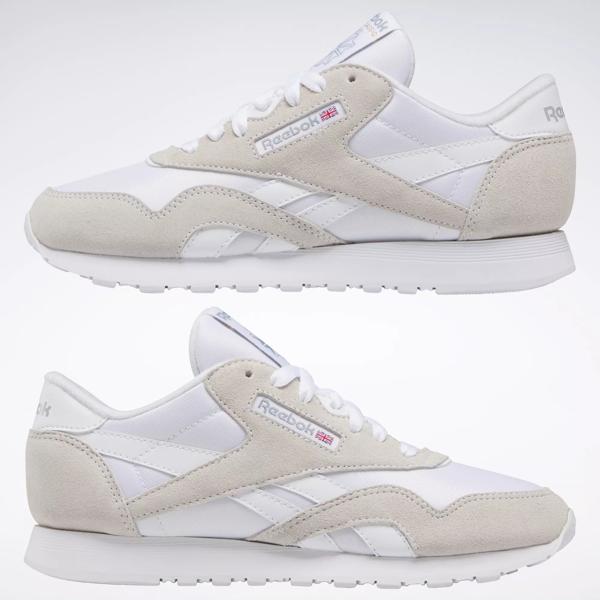 Classic Nylon Shoes Ftwr White Ftwr White Ftwr White Reebok