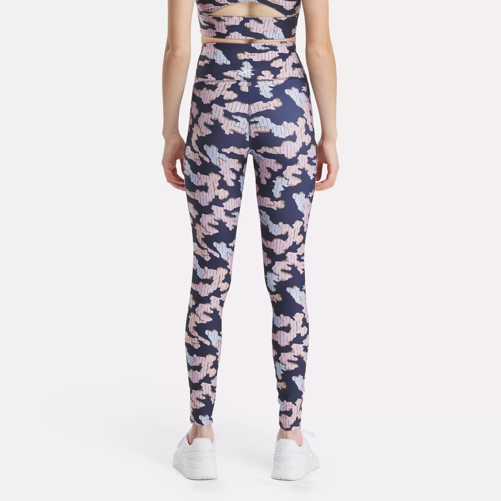 Plus Size Casual Leggings Women's Plus Camo Star Stripe - Temu