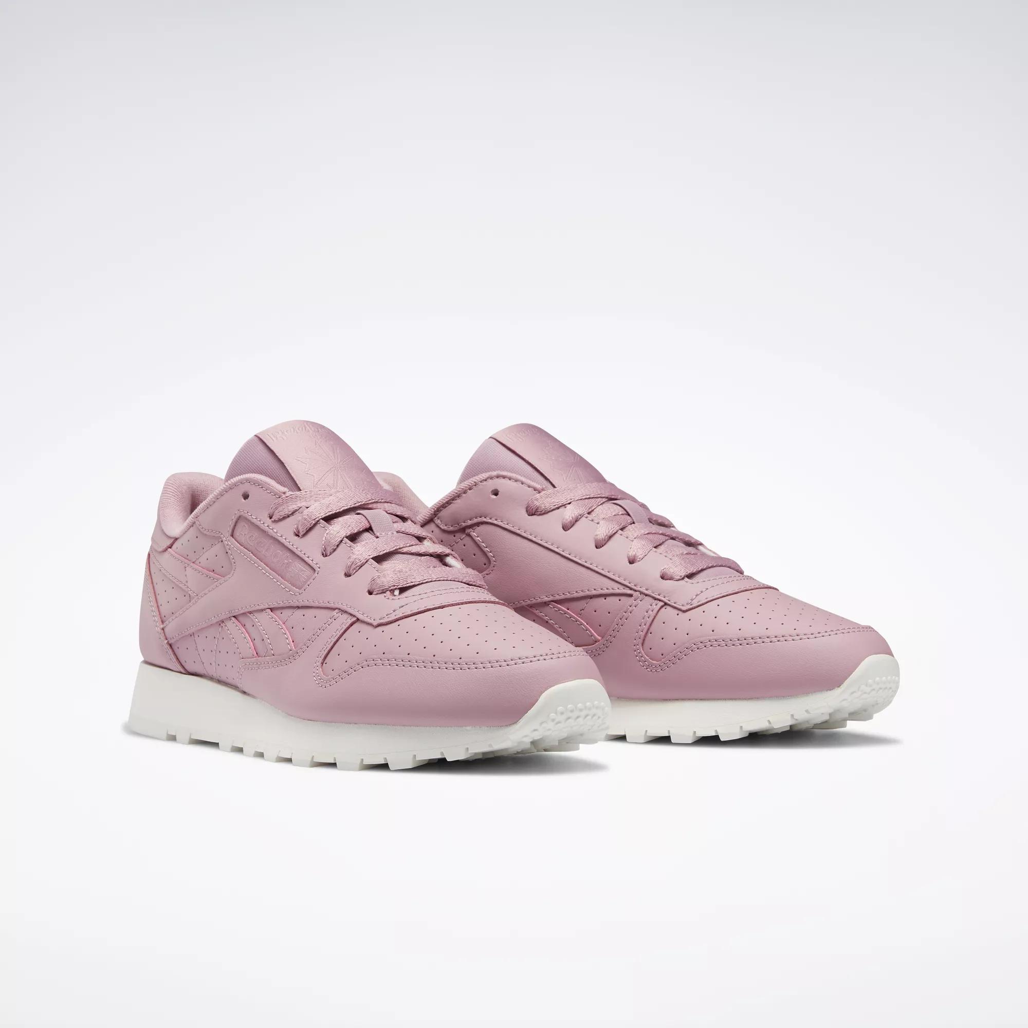 Classic Leather Women's Shoes - Infused Lilac / Chalk | Reebok