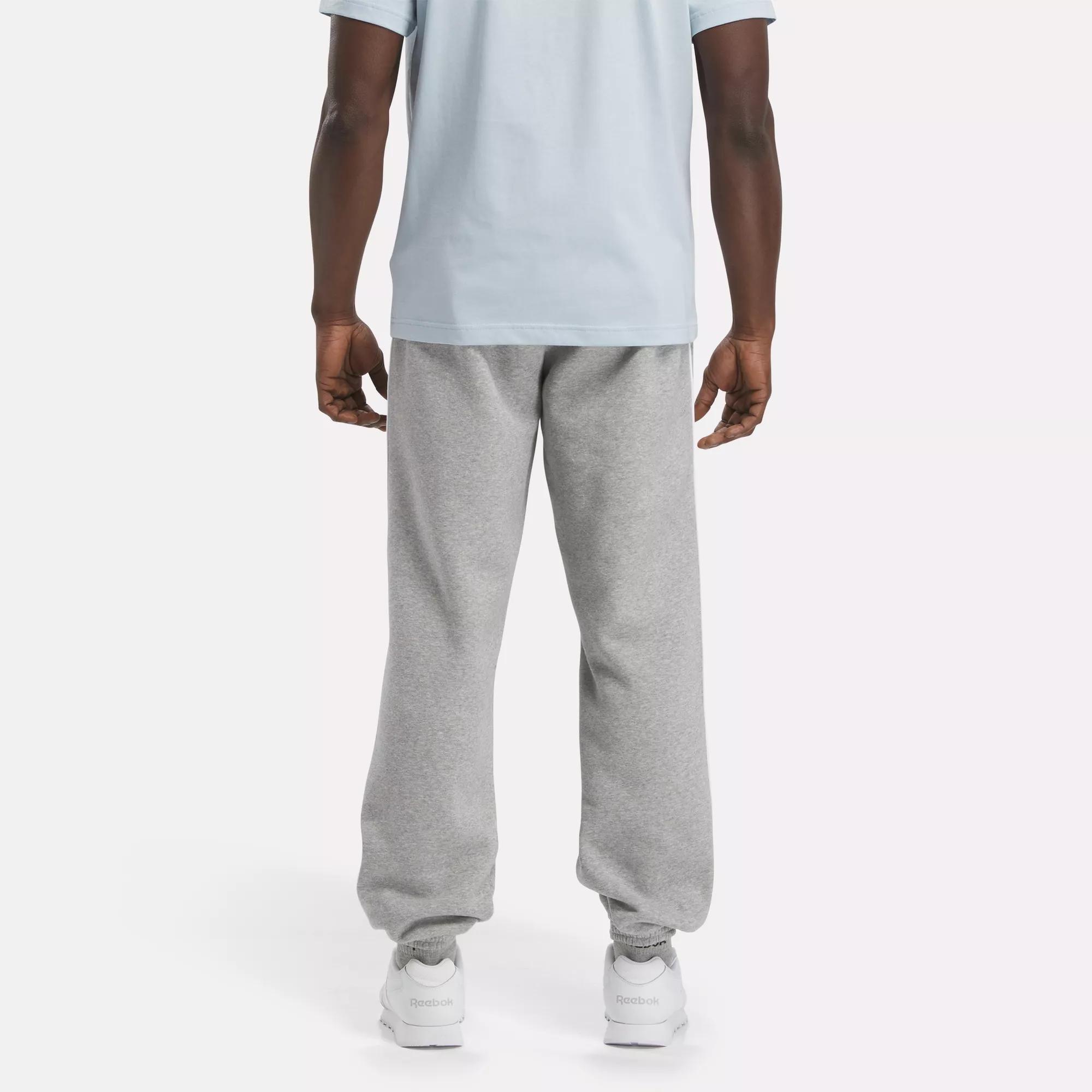 Reebok sweatpants grey new arrivals