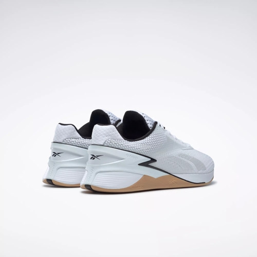 Nano X3 Training Shoes - Ftwr White / Core Black / Reebok Rubber