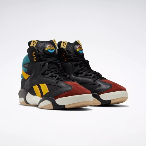 Street Fighter Shaq Basketball Shoes - Core Black Dark Sable Luxe | Reebok