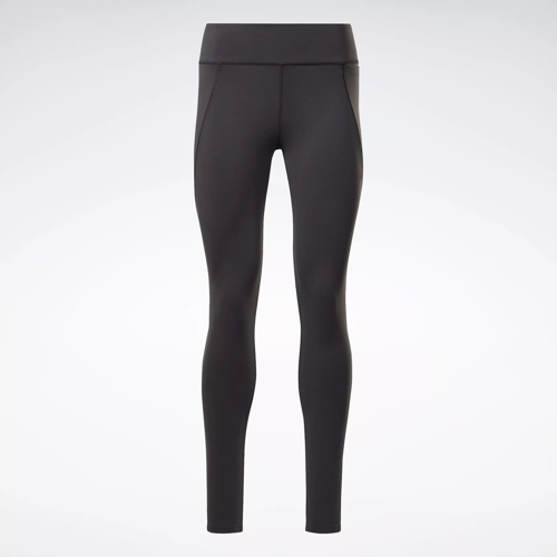 Reebok Womens Lux Three Quarter Womens Performance Leggings (Black) -  Sports Direct