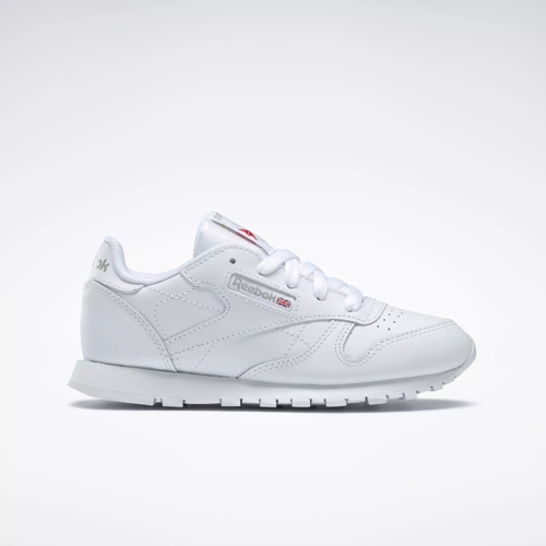 Classic Leather Shoes - Preschool - White | Reebok