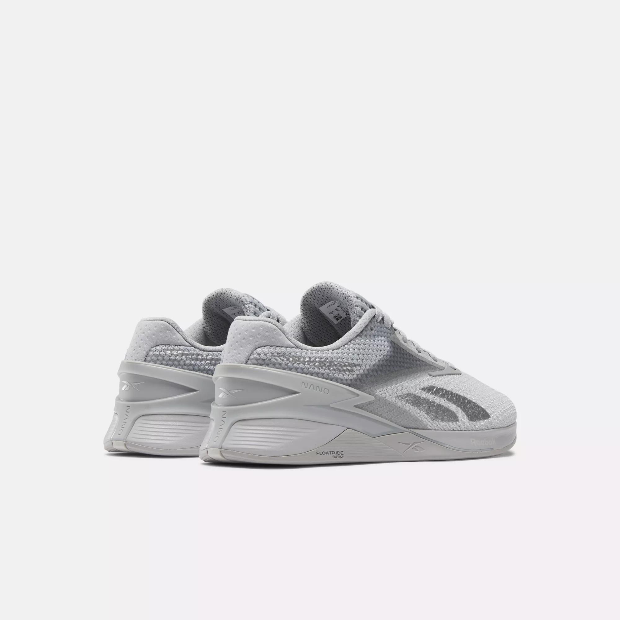 Nano X3 Women s Shoes Pure Grey 3 Pure Grey 2 Silver Metallic Reebok