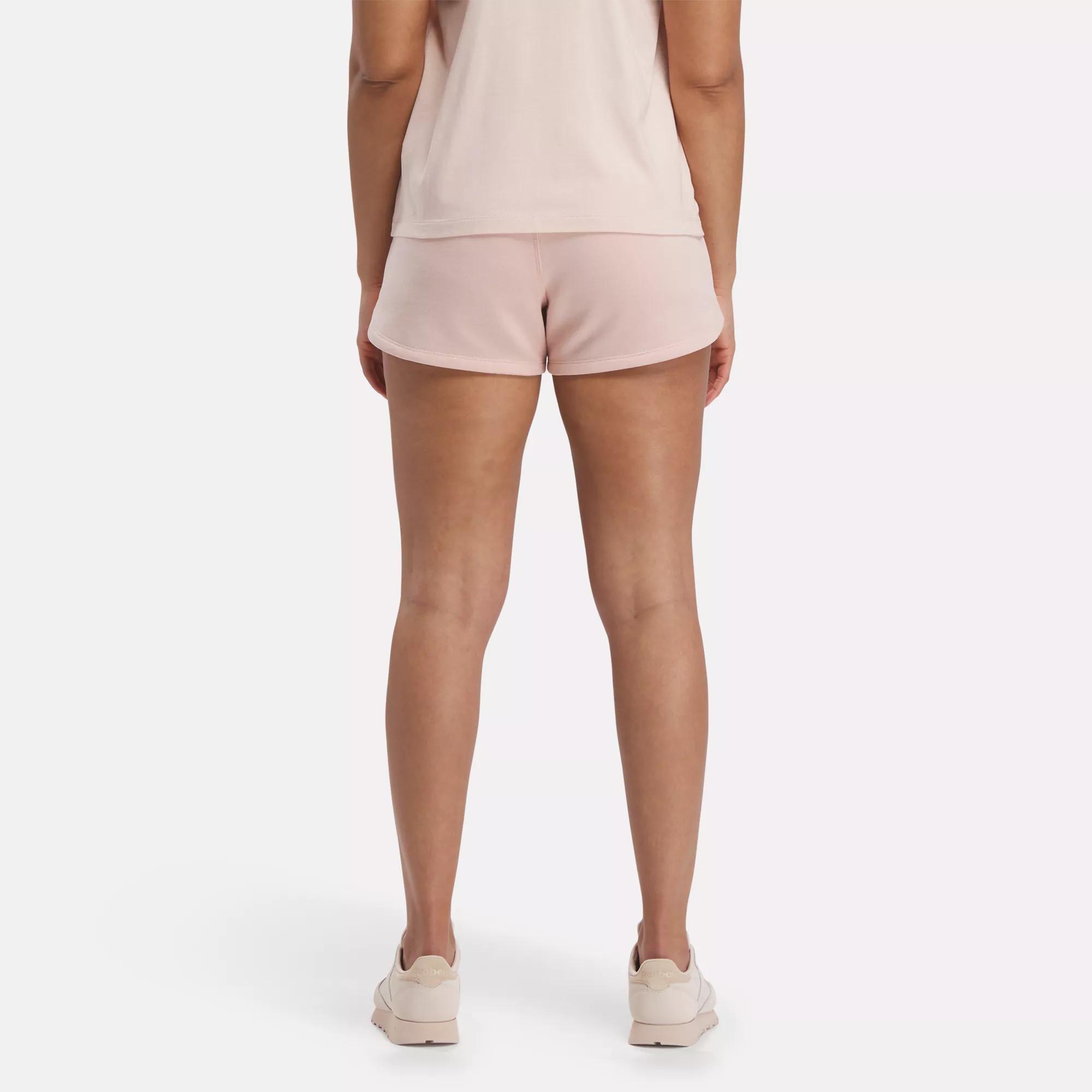 Reebok Identity French Terry Shorts - Possibly Pink | Reebok