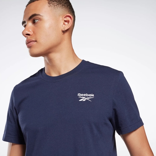 Camisetas & Tops Reebok  Camiseta Reebok Identity Vector Navy