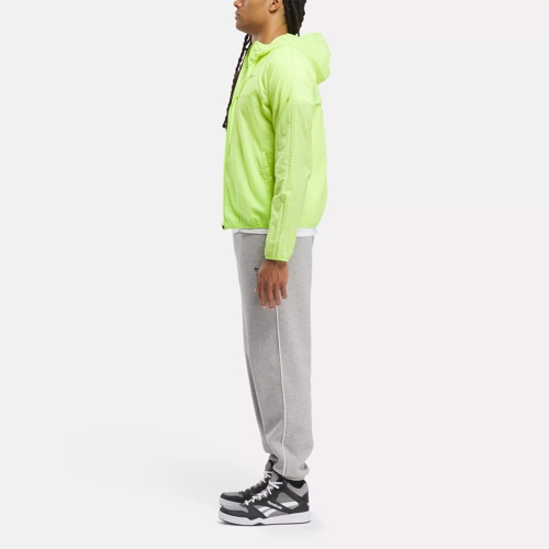 Running Hooded Jacket - Laser Lime | Reebok