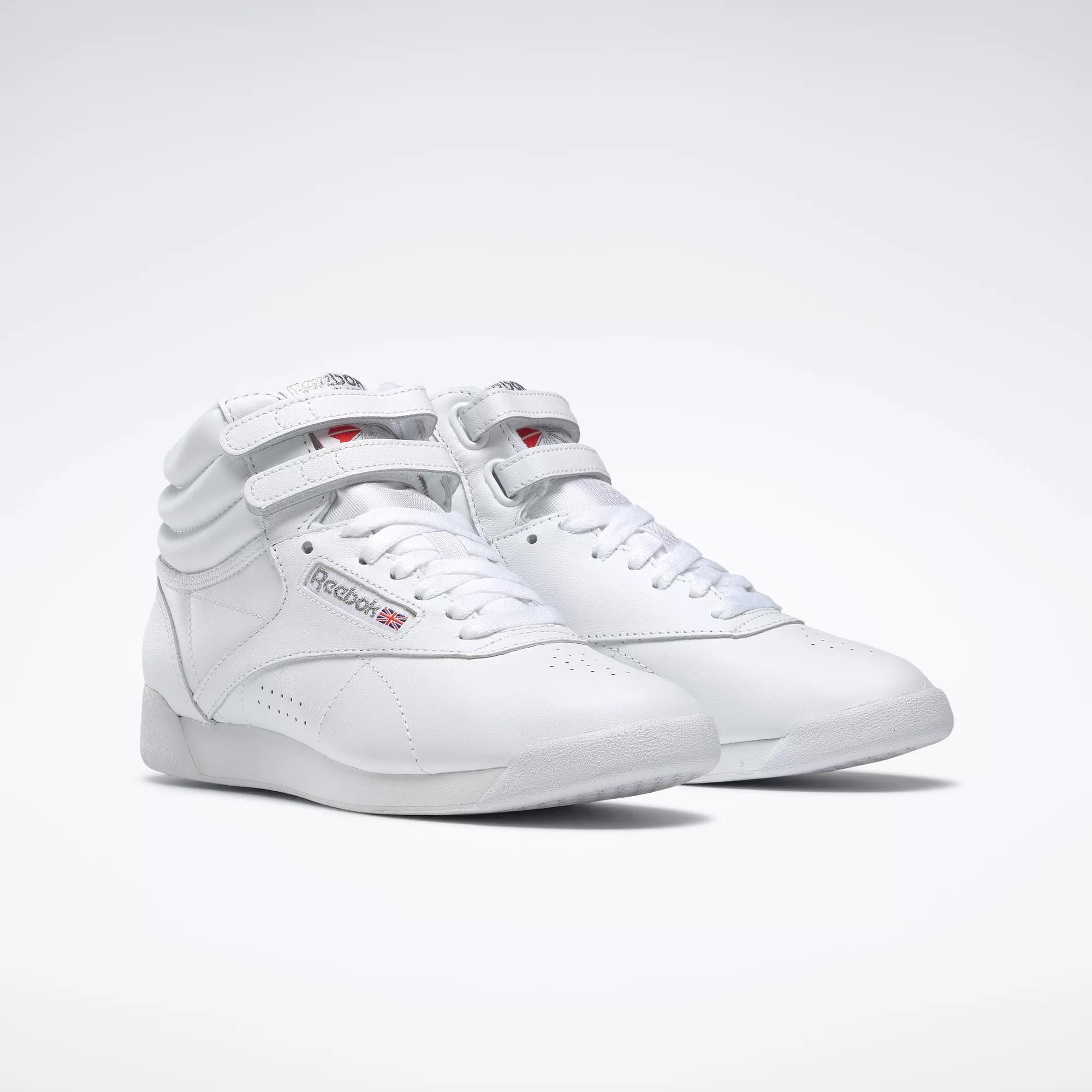 reebok high top dance sneakers