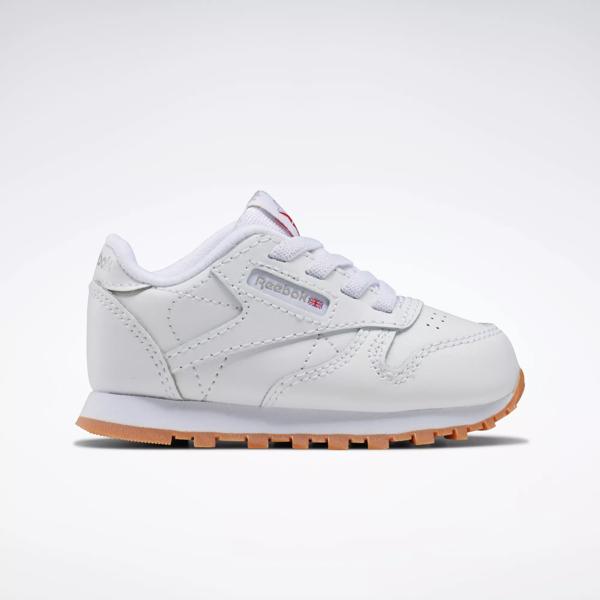 Classic Leather Shoes - Toddler Ftwr White / Ftwr White / Reebok Rubber Gum-02 | Reebok