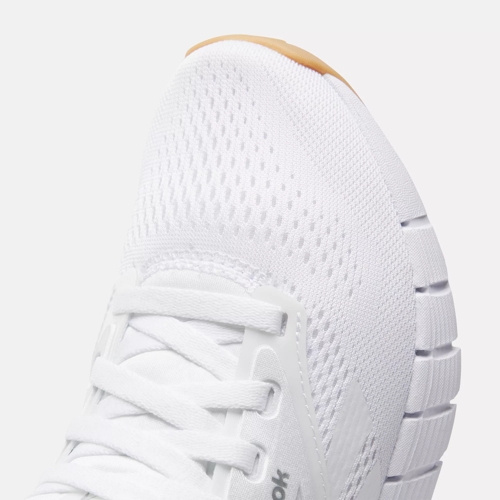 Reebok Nano Gym Training Shoe Women s White Grey Size 8 Sneakers