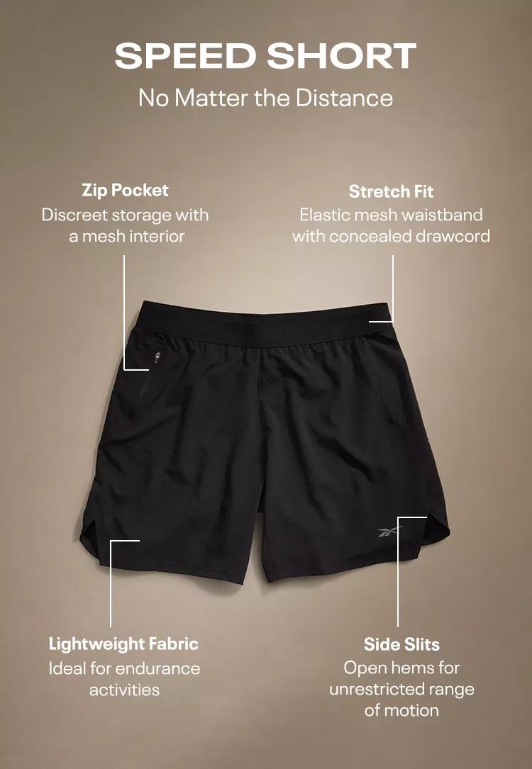 Speed 3.0 Shorts Black Reebok