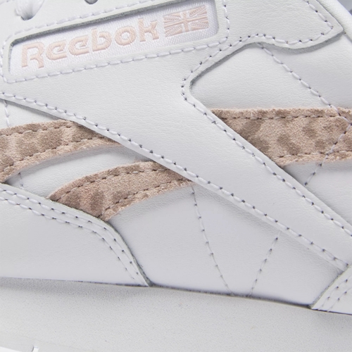 Reebok Womens Classic Leather Tuity Fruit Retro Trainers - White