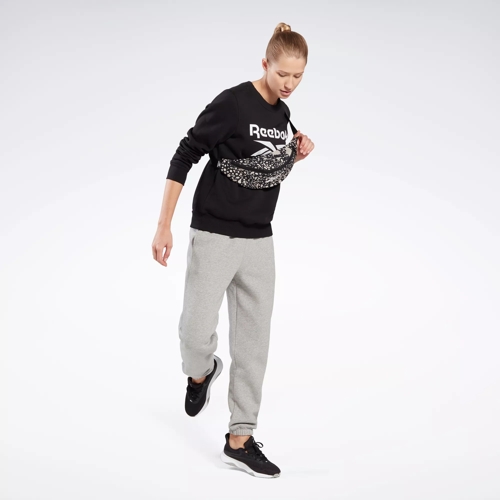 pels Tilslutte Grøn Reebok Identity Fleece Joggers - Medium Grey Heather | Reebok